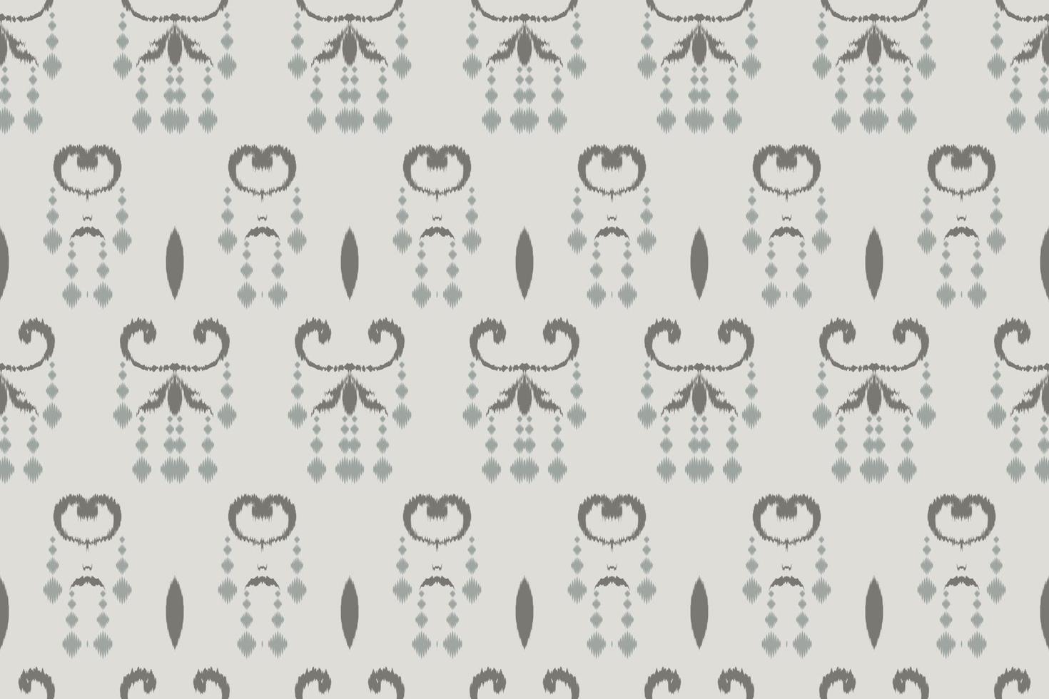 Ikkat or ikat frame batik textile seamless pattern digital vector design for Print saree Kurti Borneo Fabric border brush symbols swatches designer