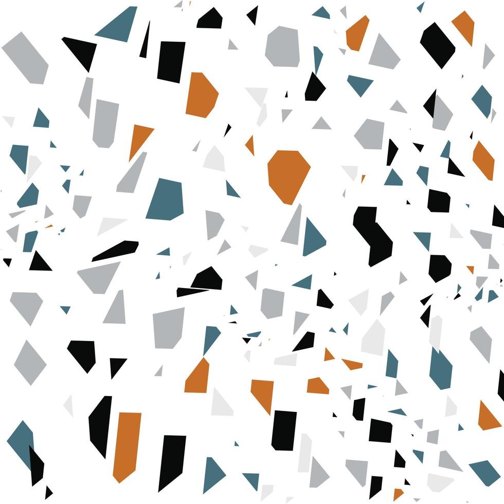 terrazzo pattern vector Granite Terrazzo Tile Wallpaper. Blue and White Ceramic Card.