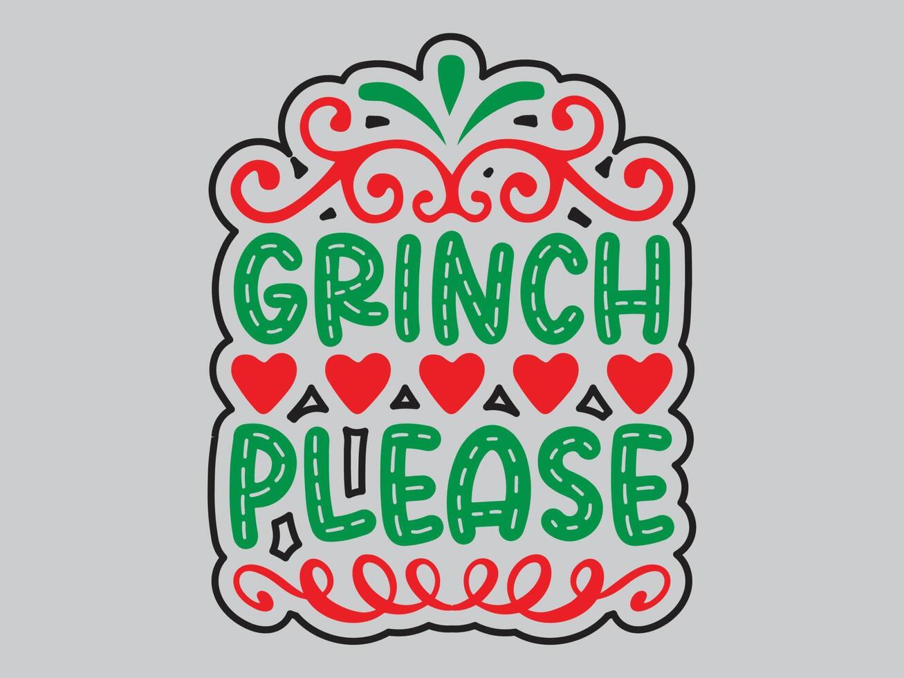 Grinch T Shirt Design File vector