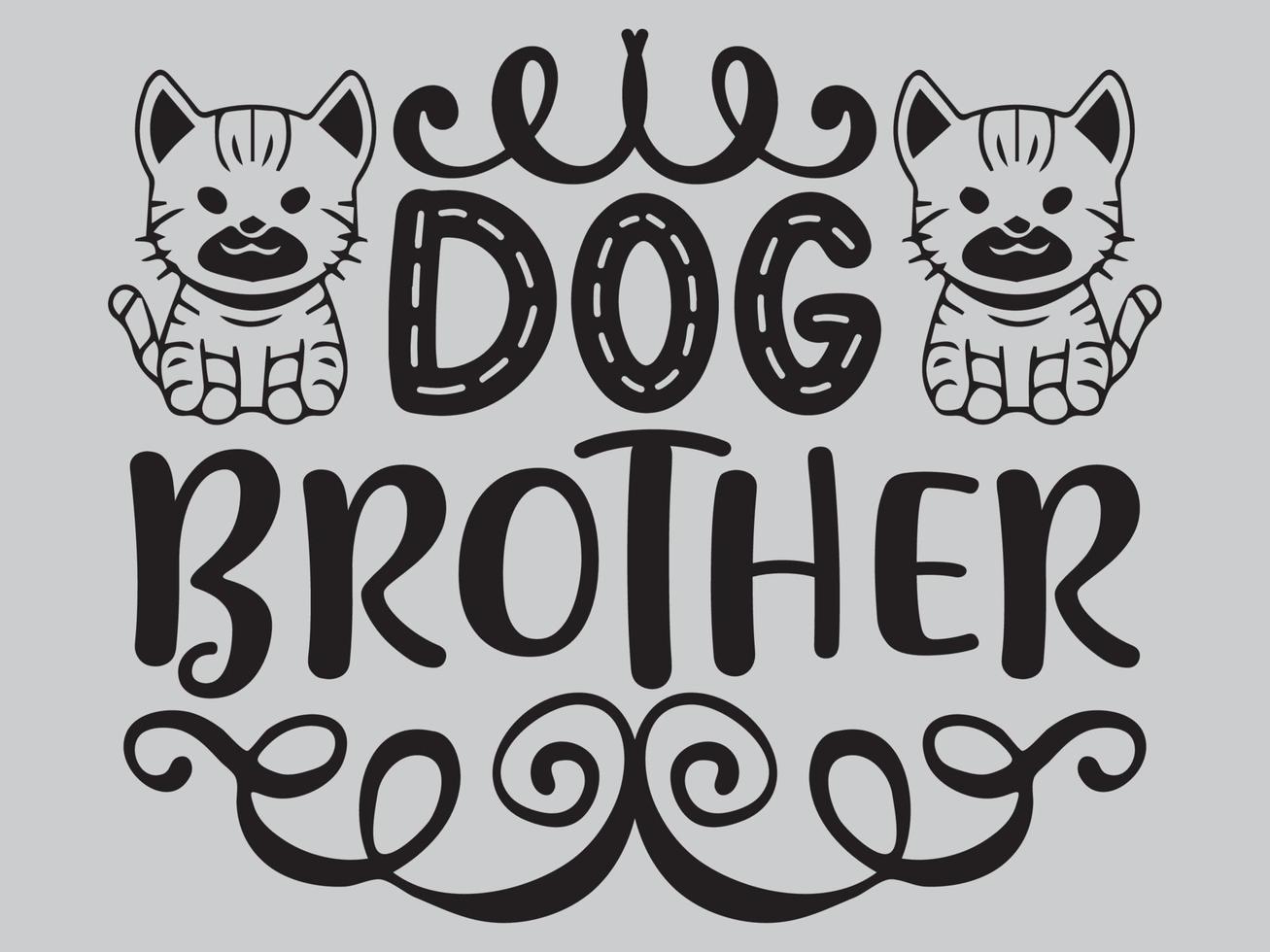 Dog T Shirt Design File vector