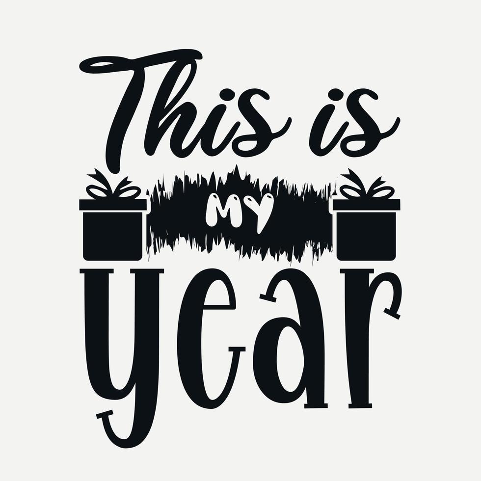 Happy new year SVG design, Happy new year quotes, new year typography t-shirt design typography for t shirt, poster, sticker and card vector