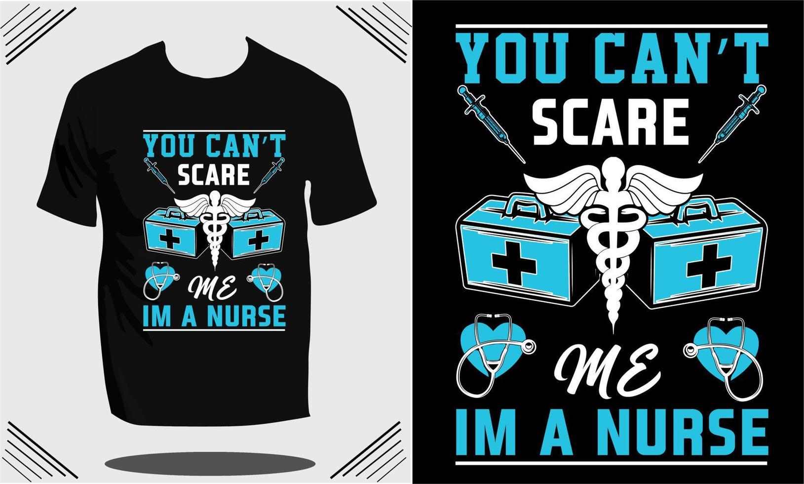 Nurse t shirt design or vector