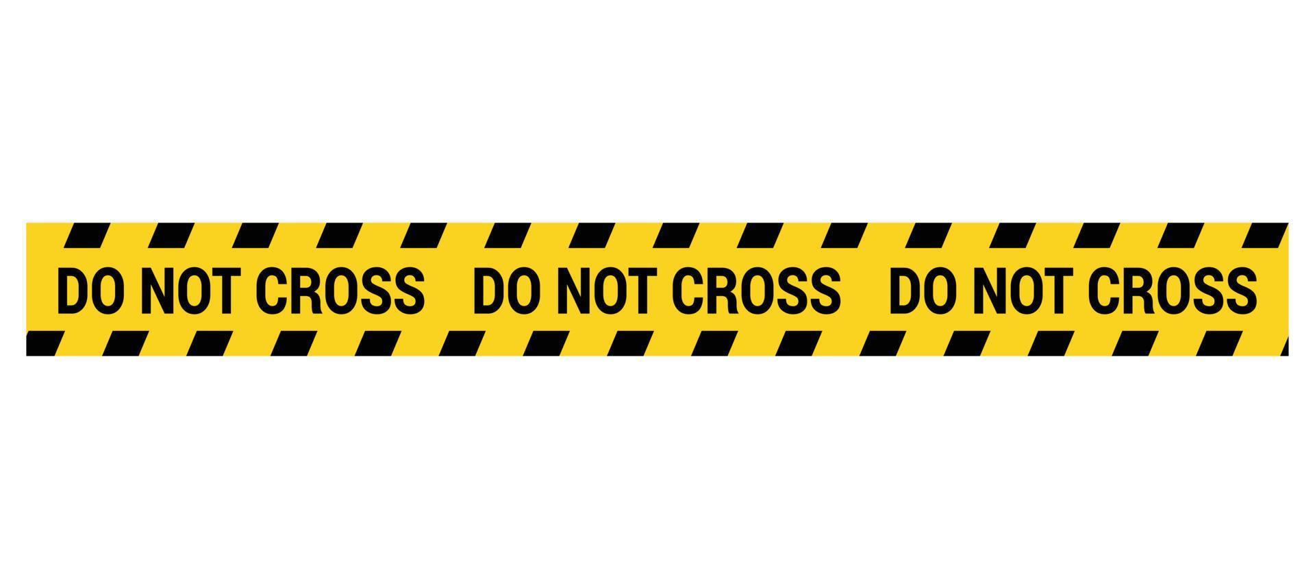 Do not cross tape discount