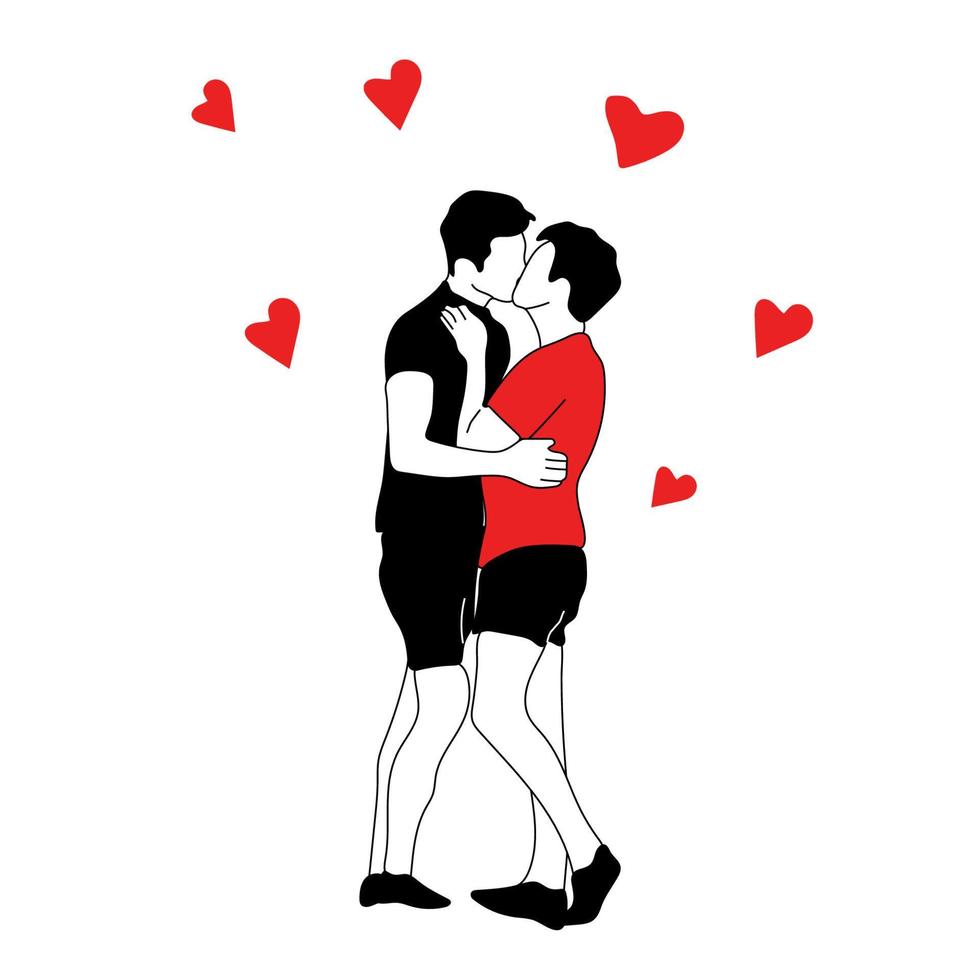 personajes masculinos mirándose. pareja de gays enamorados. concepto ternura y pasión. relacion romantica lgbt 16006086 Vector en Vecteezy personajes masculinos mirándose. pareja de gays enamorados. concepto ternura y pasión. relacion romantica lgbt 16006086 Vector en Vecteezy
