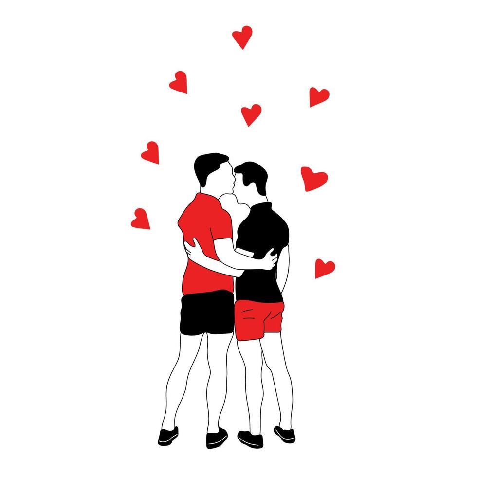 personajes masculinos mirándose. pareja de gays enamorados. concepto ternura y pasión. relacion romantica lgbt 16006092 Vector en Vecteezy personajes masculinos mirándose. pareja de gays enamorados. concepto ternura y pasión. relacion romantica lgbt 16006092 Vector en Vecteezy