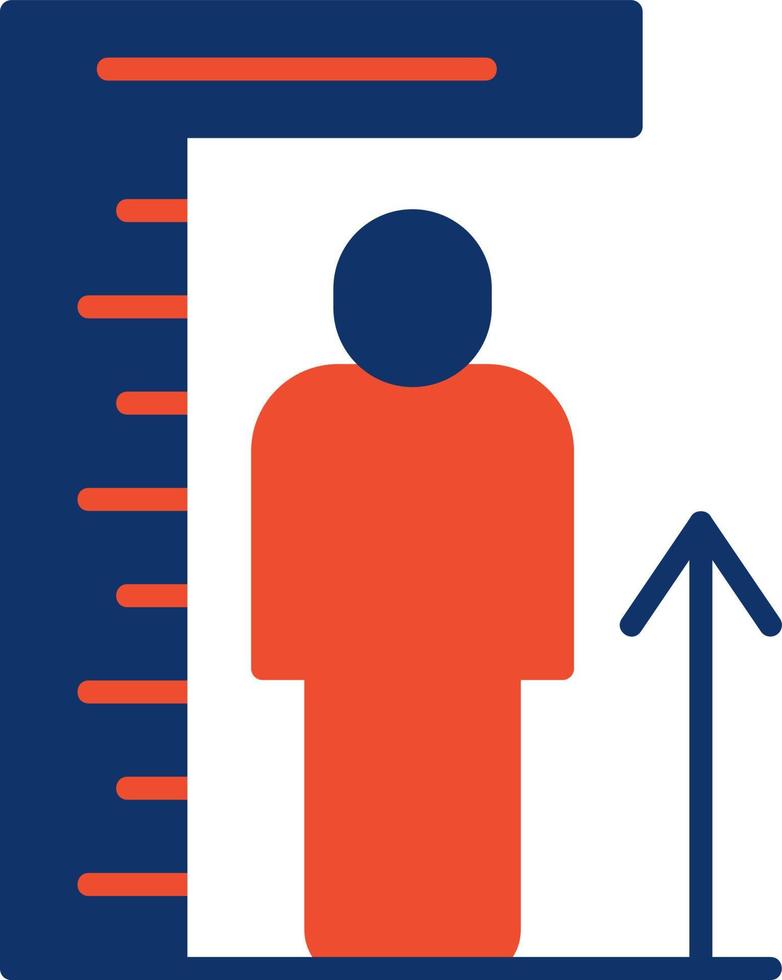 Height Creative Icon Design vector