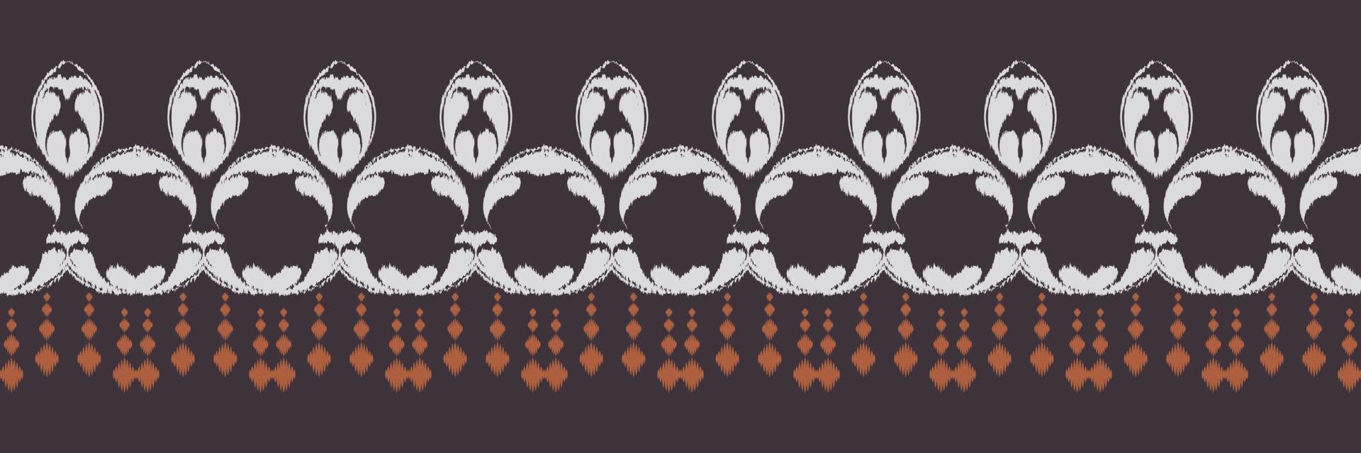 patrón sin costuras de chevron tribal de tela ikat. étnico geométrico ikkat batik vector digital diseño textil para estampados tela sari mughal cepillo símbolo franjas textura kurti kurtis kurtas