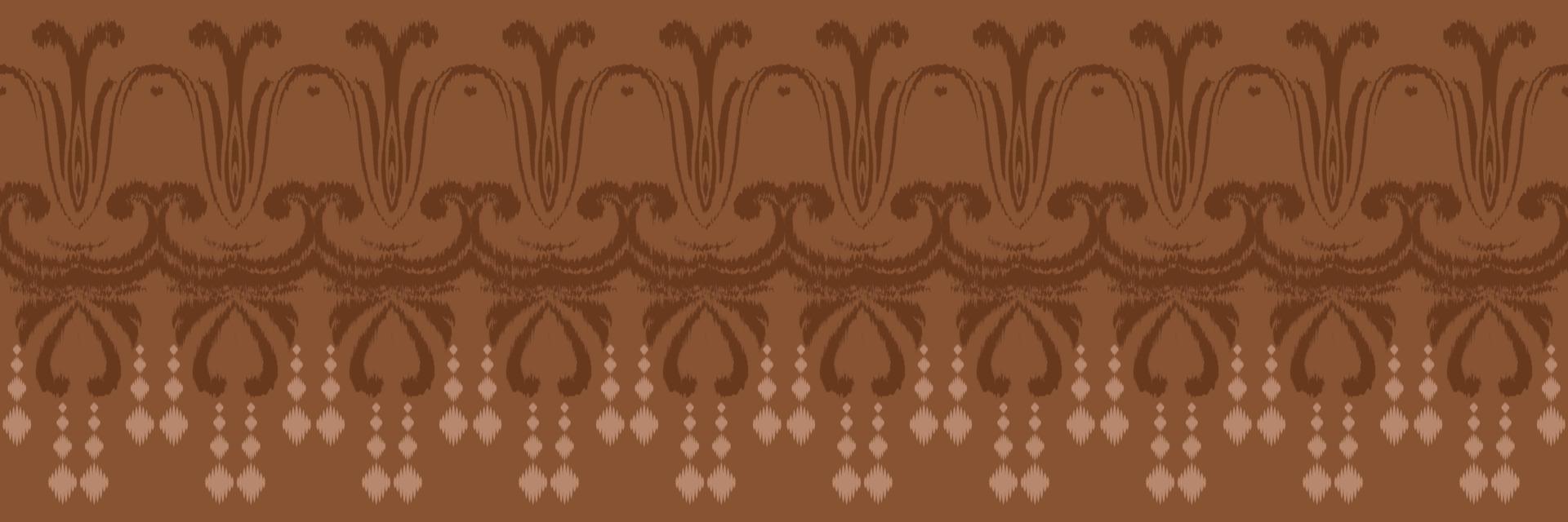 Batik Textile Filipino ikat seamless pattern digital vector design for Print saree Kurti Borneo Fabric border brush symbols swatches stylish