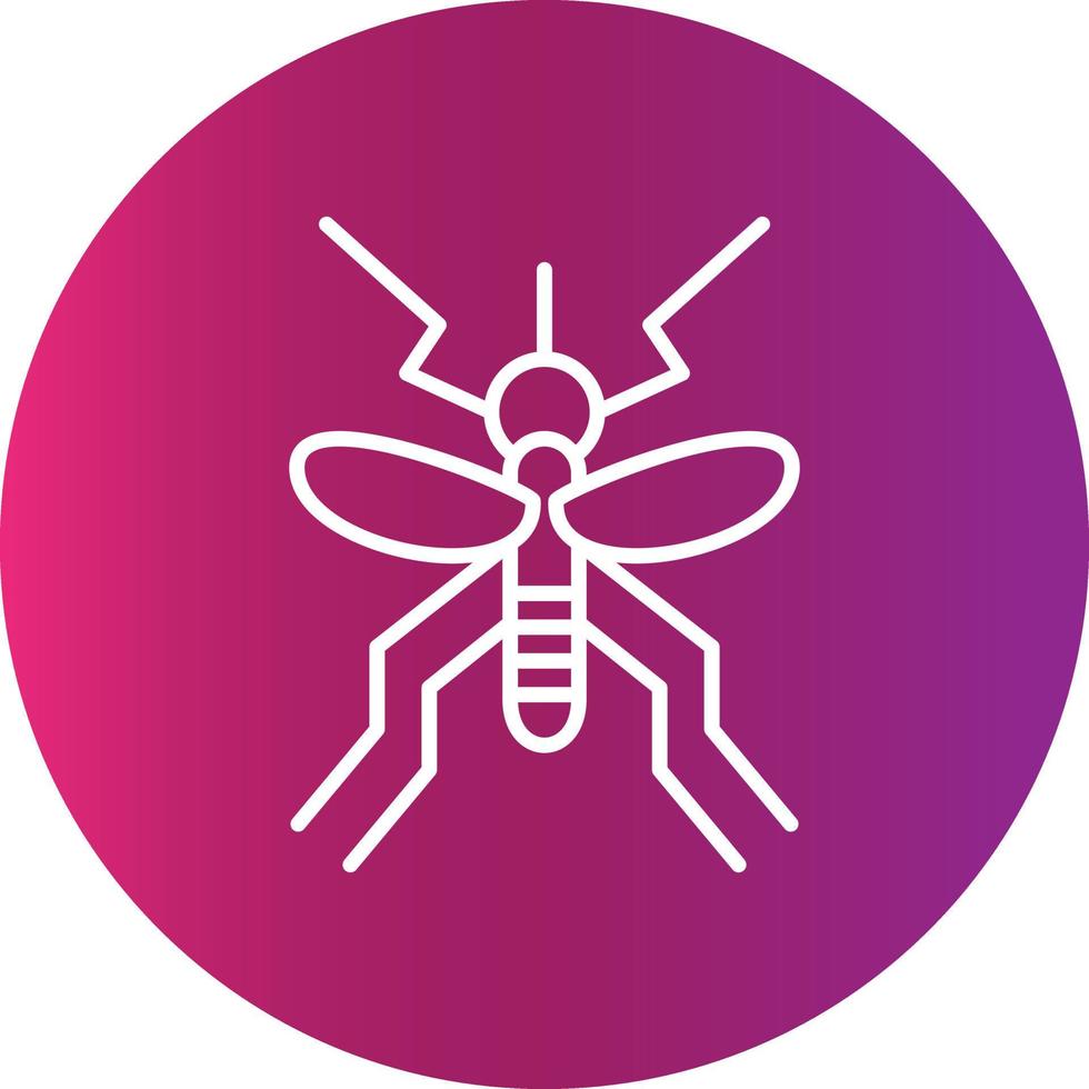 Mosquito Creative Icon vector