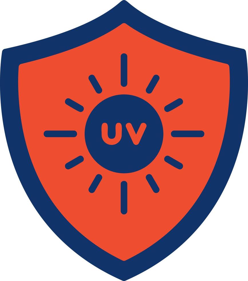 diseño de icono creativo uv vector