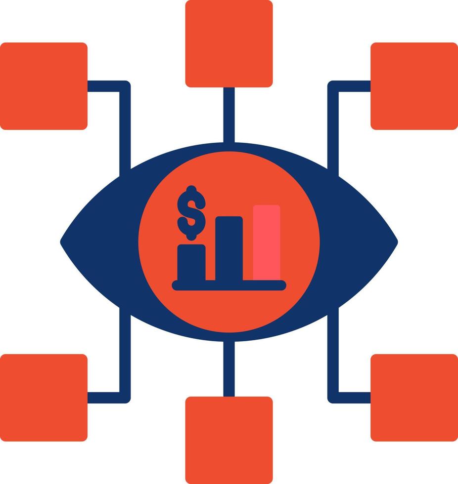 Vision Creative Icon Design vector
