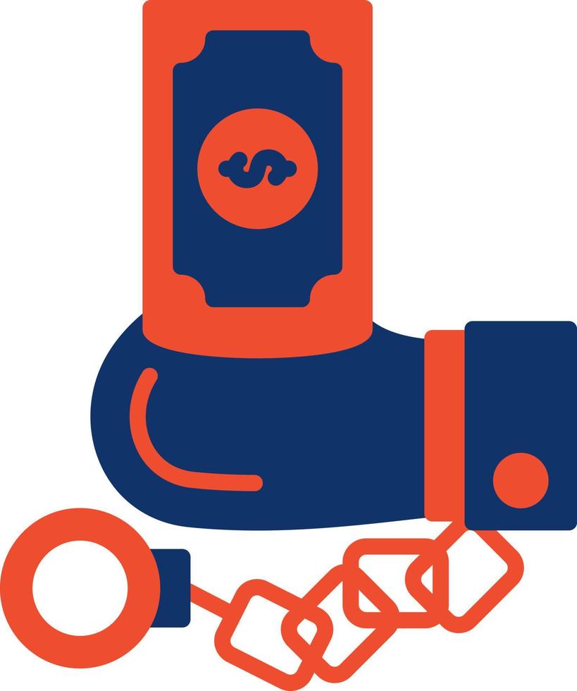 Corruption Creative Icon Design vector