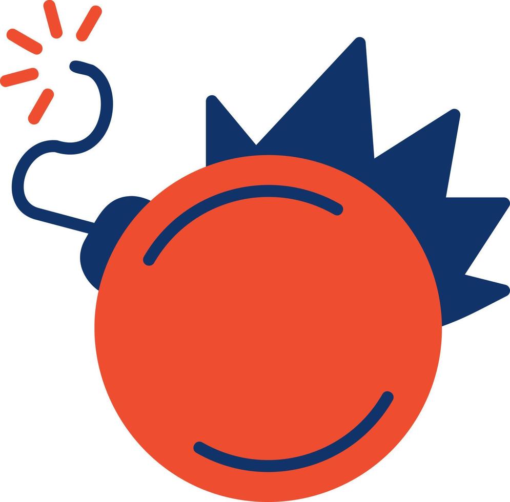 Bomb Creative Icon Design vector