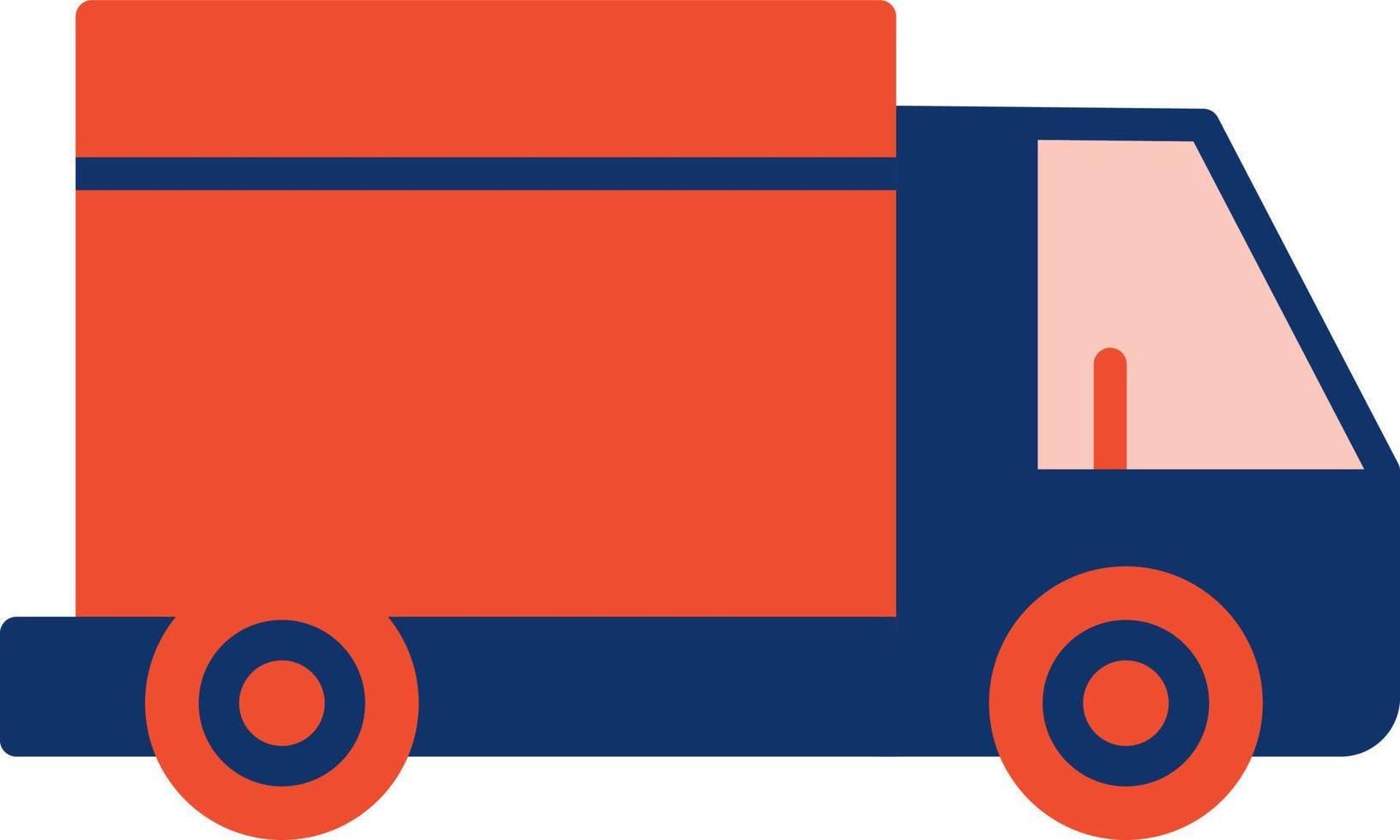 Delivery Truck Creative Icon Design vector