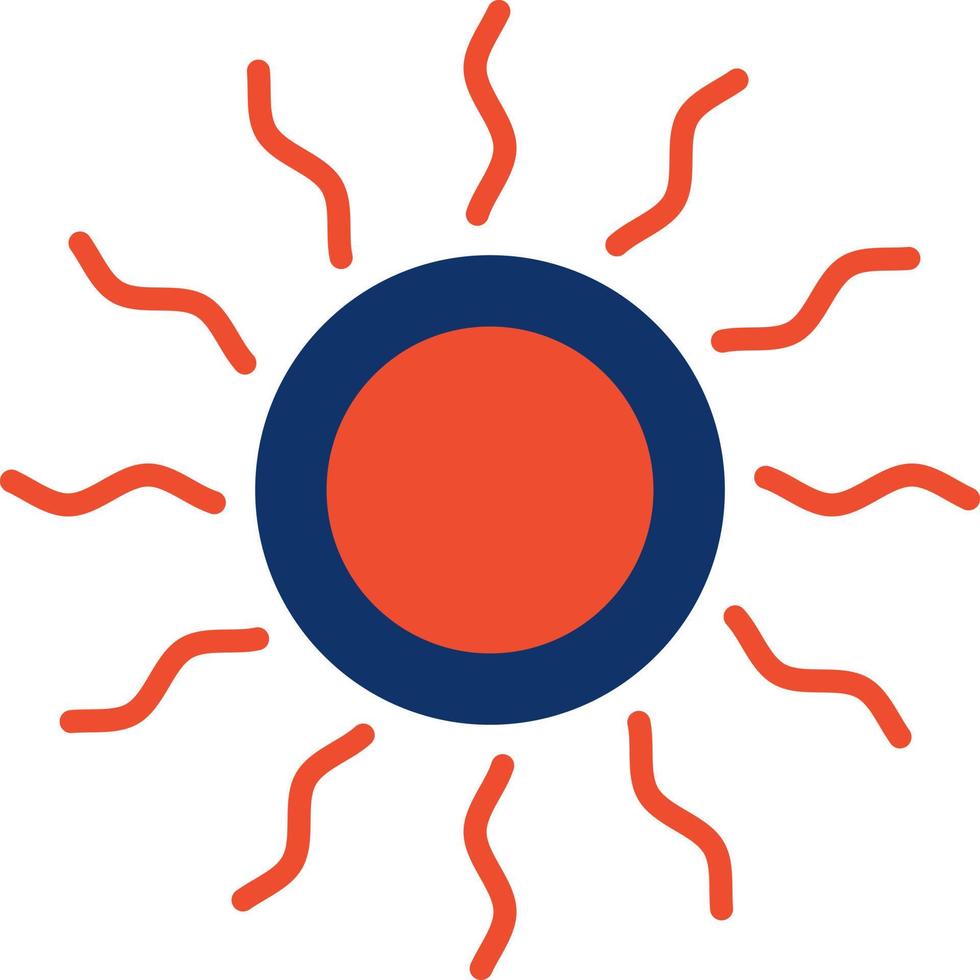 Sun Creative Icon Design vector