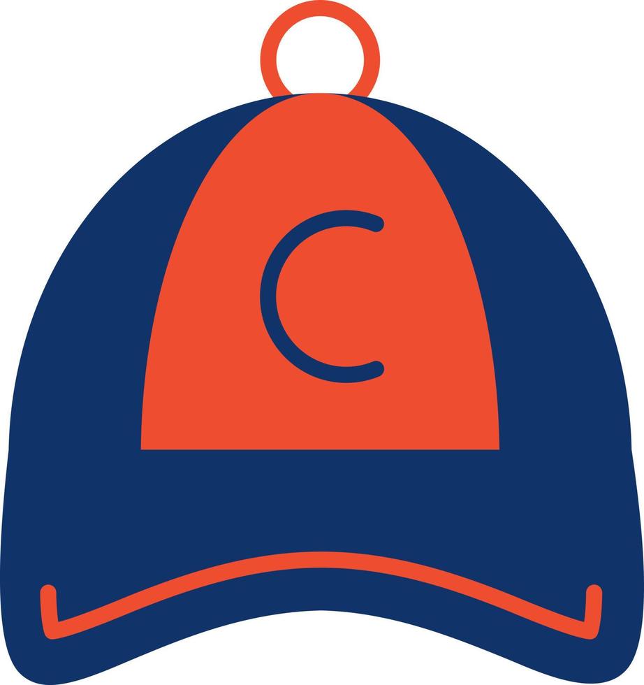 diseño de icono creativo de gorra de béisbol vector