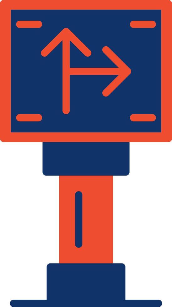 Traffic Sign Creative Icon Design vector