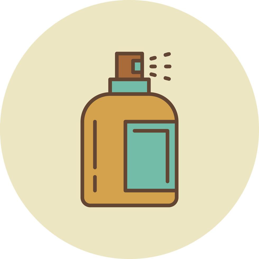 Spray Bottle Creative Icon Design vector