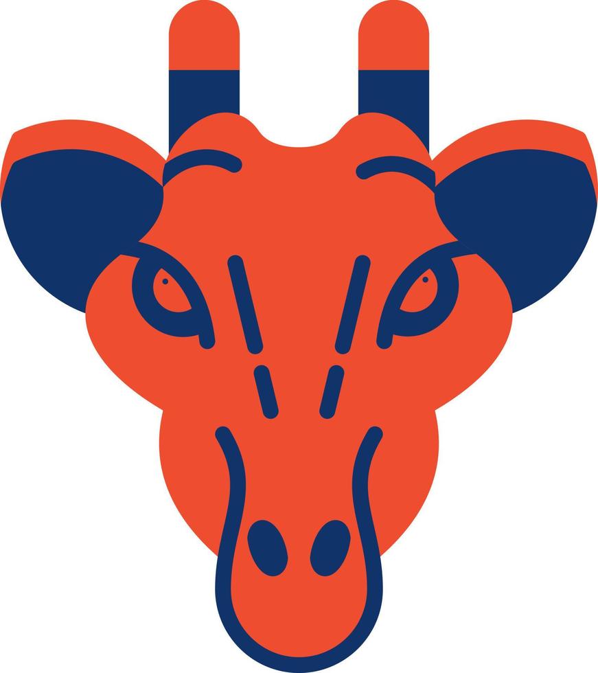 Giraffe Creative Icon Design vector