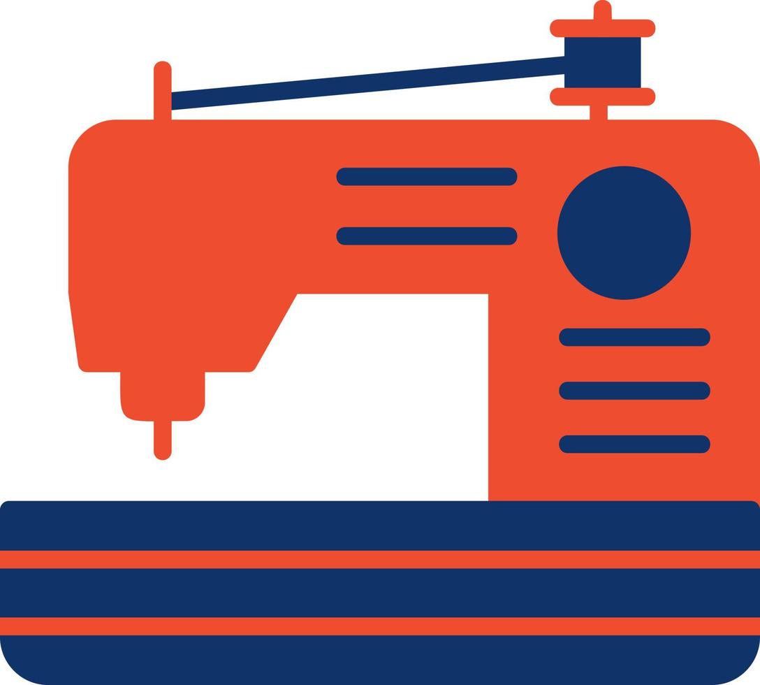 Sewing Machine Creative Icon Design vector