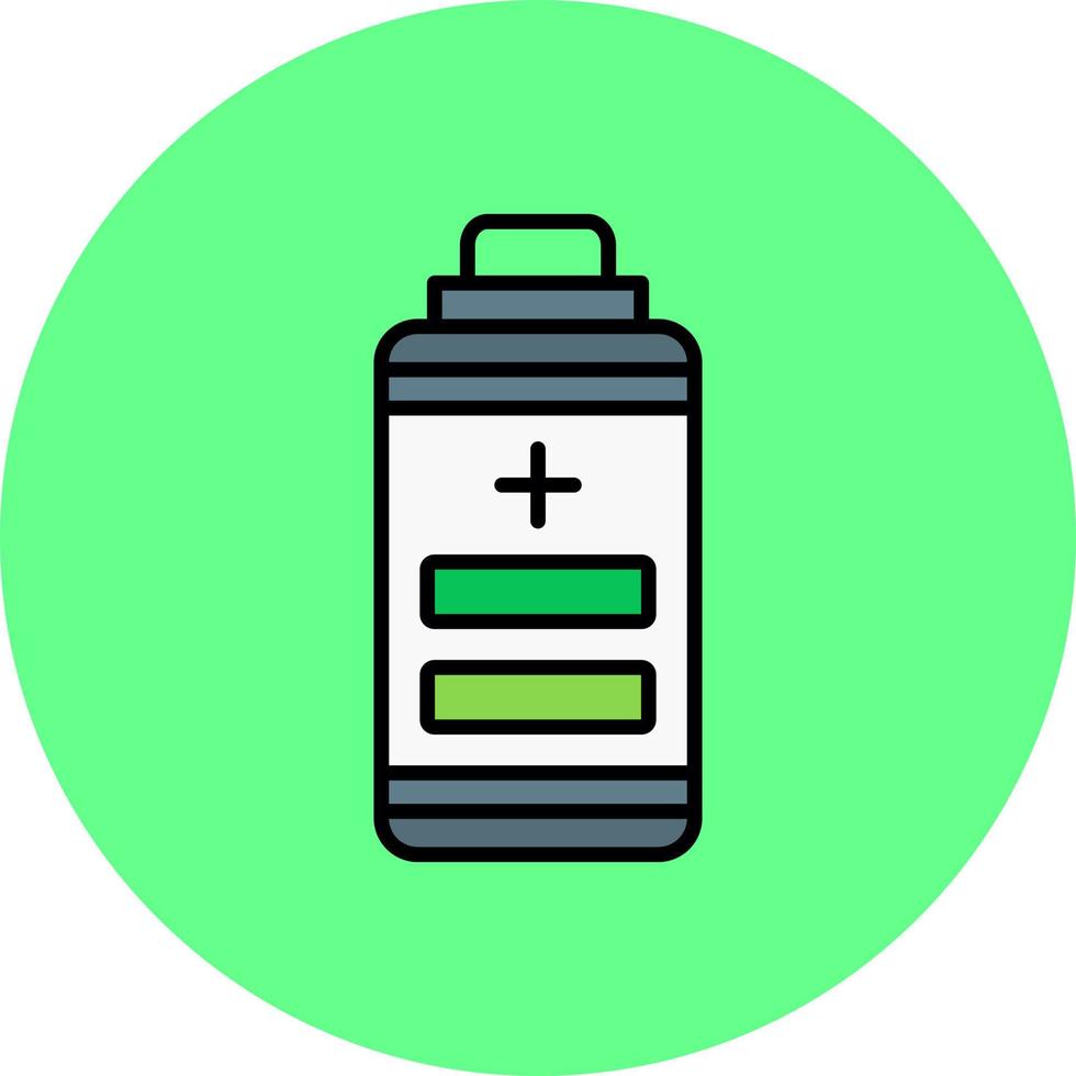 Battery Creative Icon Design vector