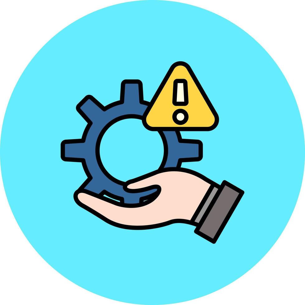 Risk Creative Icon Design vector