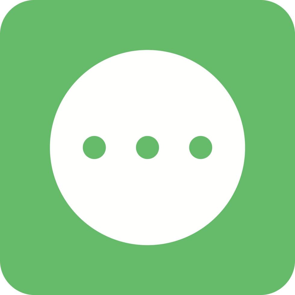 Move Circle Glyph Round Corner Background Icon vector