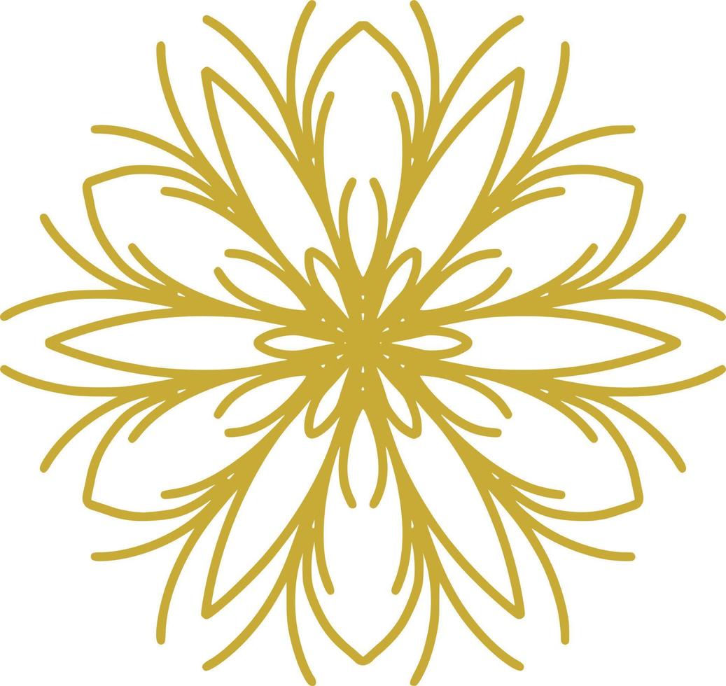 The beautiful Arabesque vector