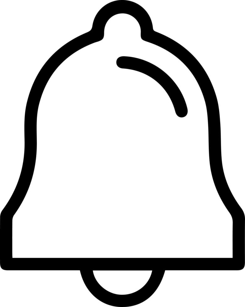 bell icon and warning sign vector