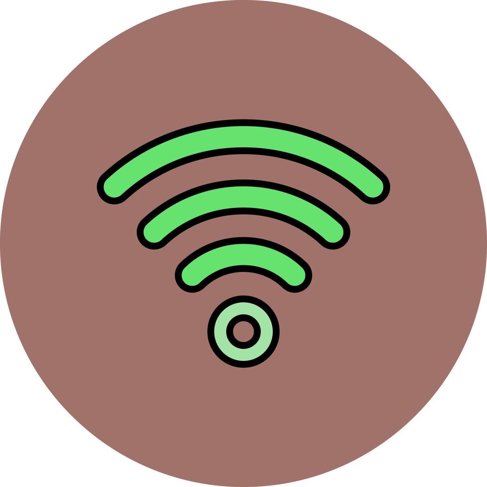 Wifi Creative Icon Design vector