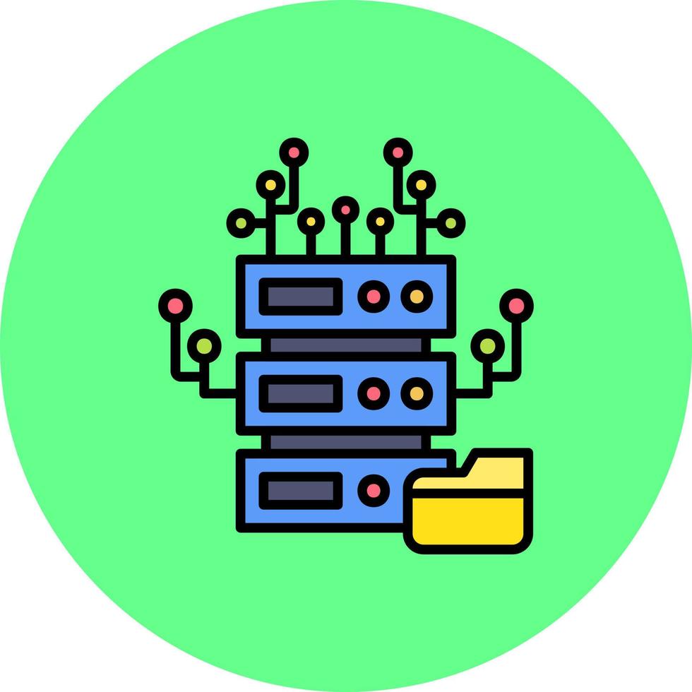Database Creative Icon Design vector