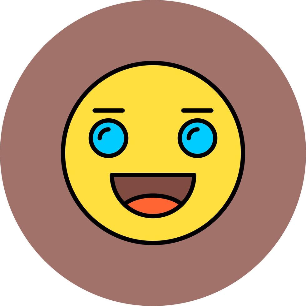 Happiness Creative Icon Design vector