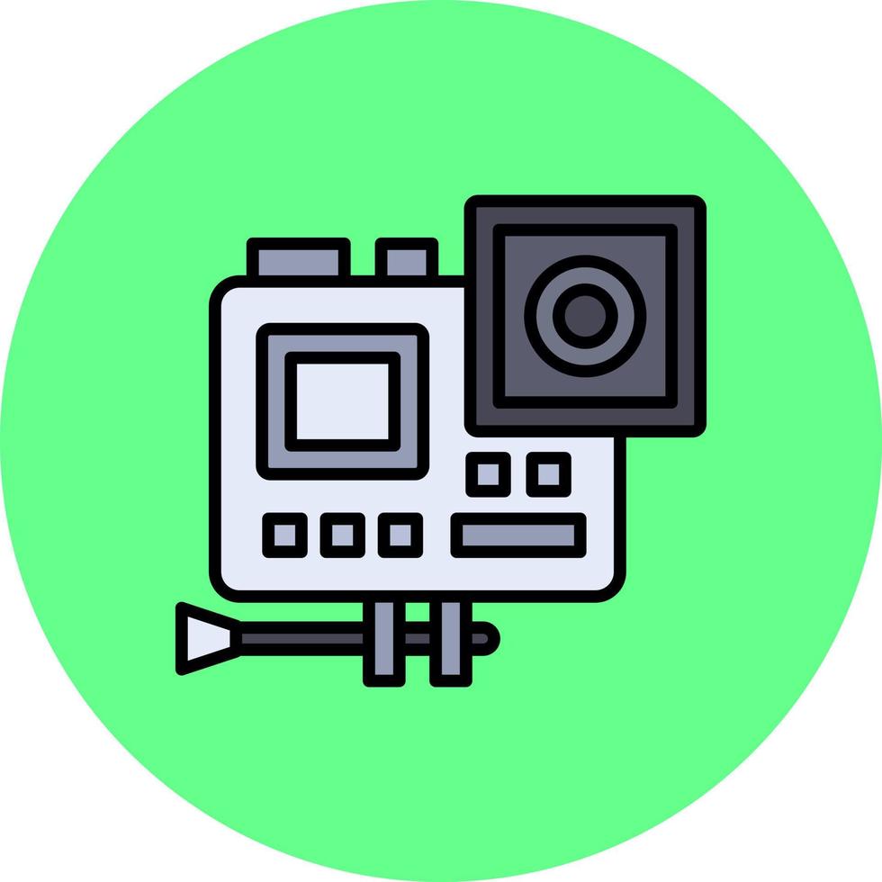 Gopro Creative Icon Design vector