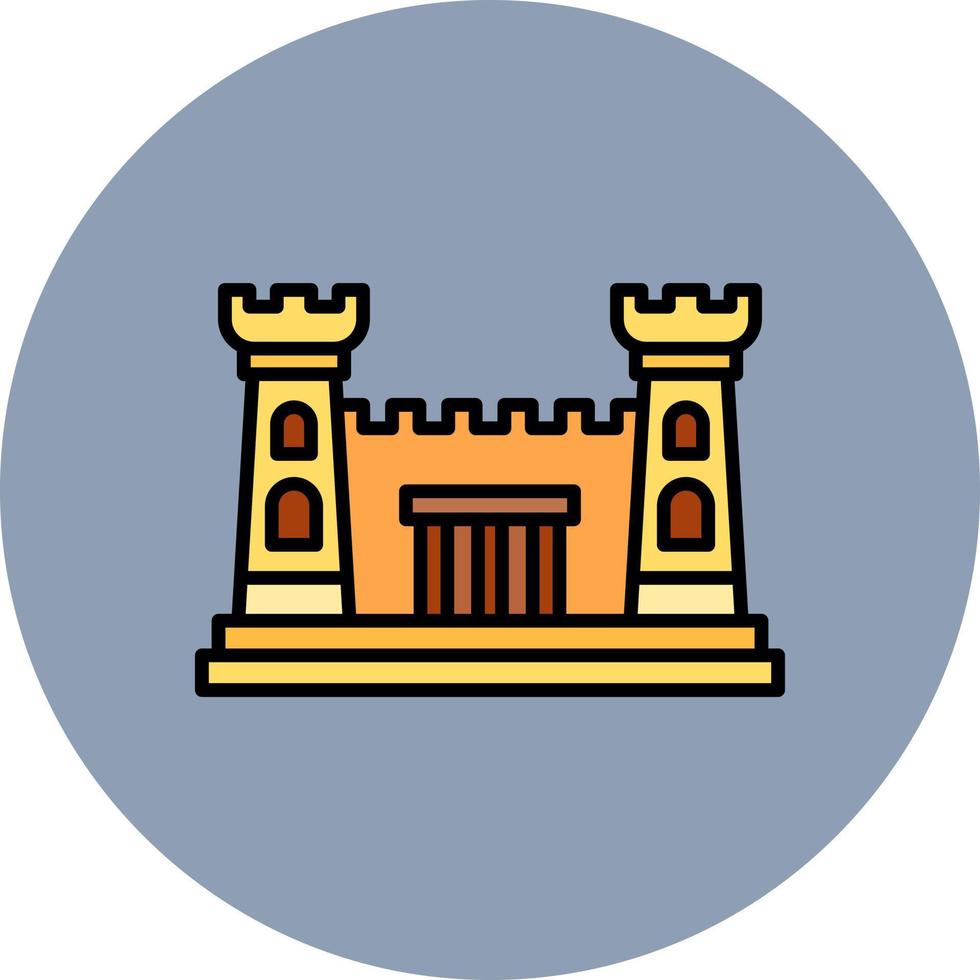 Fortress Creative Icon Design vector