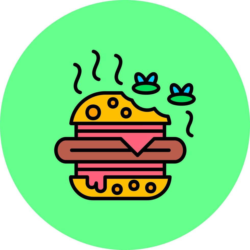 Rotten Creative Icon Design vector