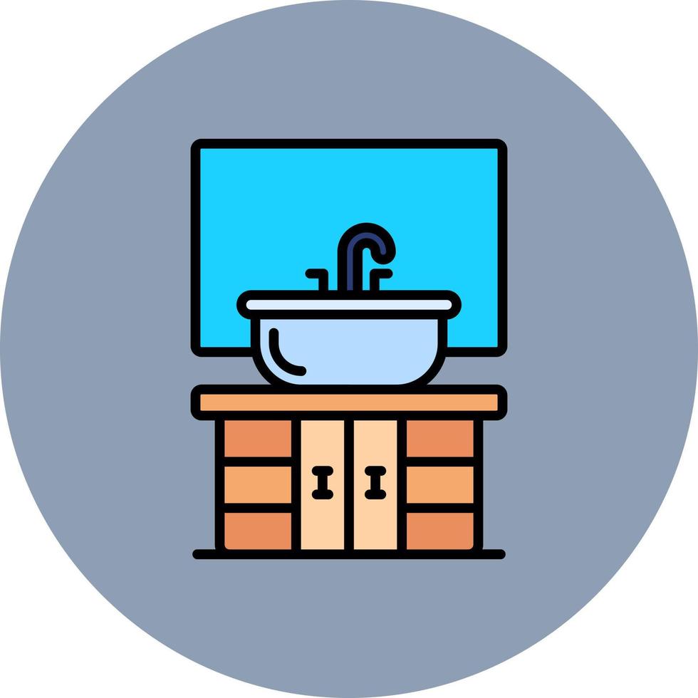 Sink Creative Icon Design vector