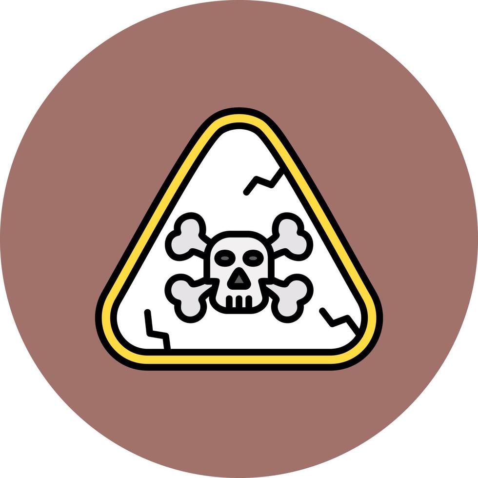 Dangerous Creative Icon Design vector
