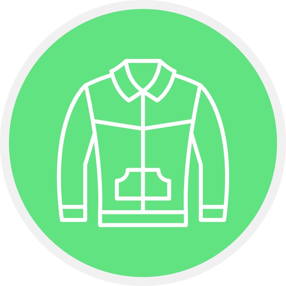 Jacket Creative Icon Design vector