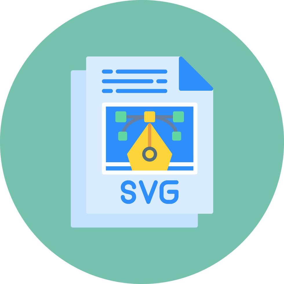 Svg File Creative Icon Design vector
