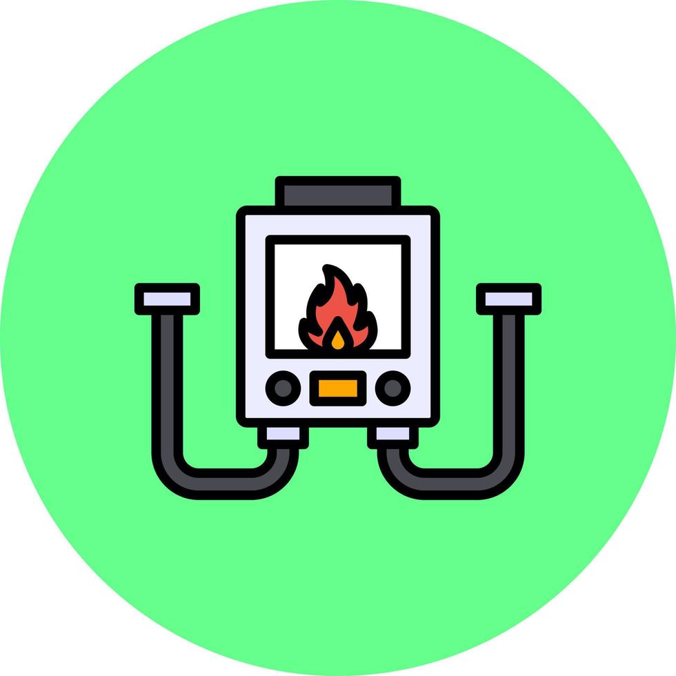 Water Boiler Creative Icon Design vector