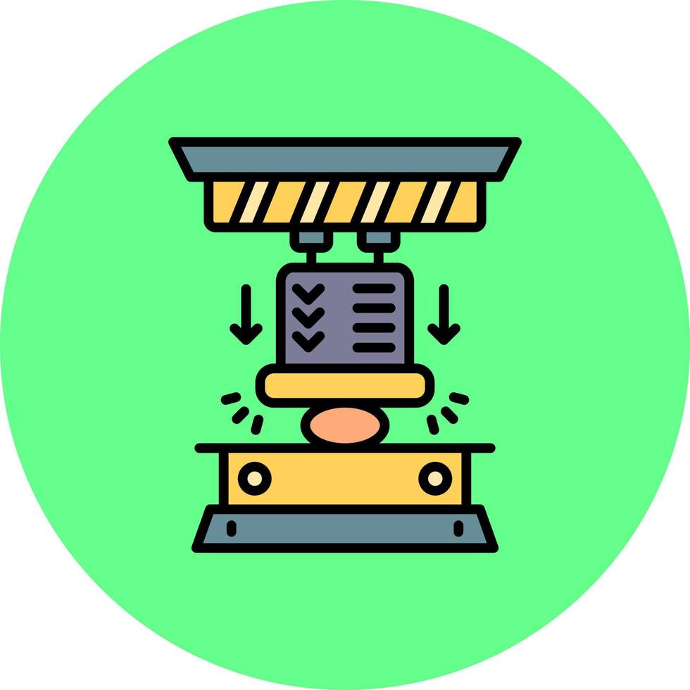 Hydraulic Creative Icon Design vector