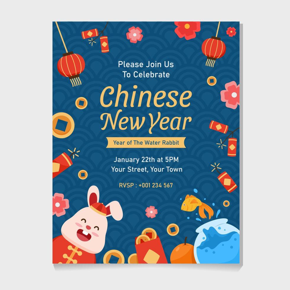Publishing Chinese New Year Celebration vector