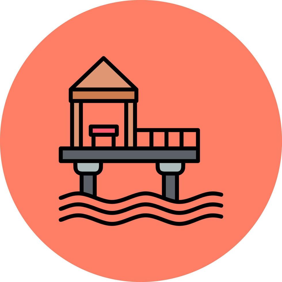 Dock Creative Icon Design vector