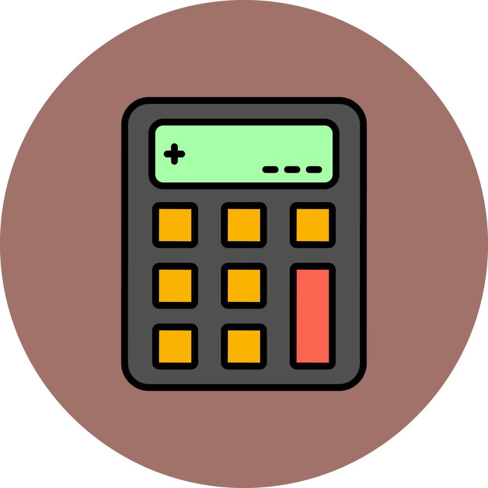 Calculator Creative Icon Design vector