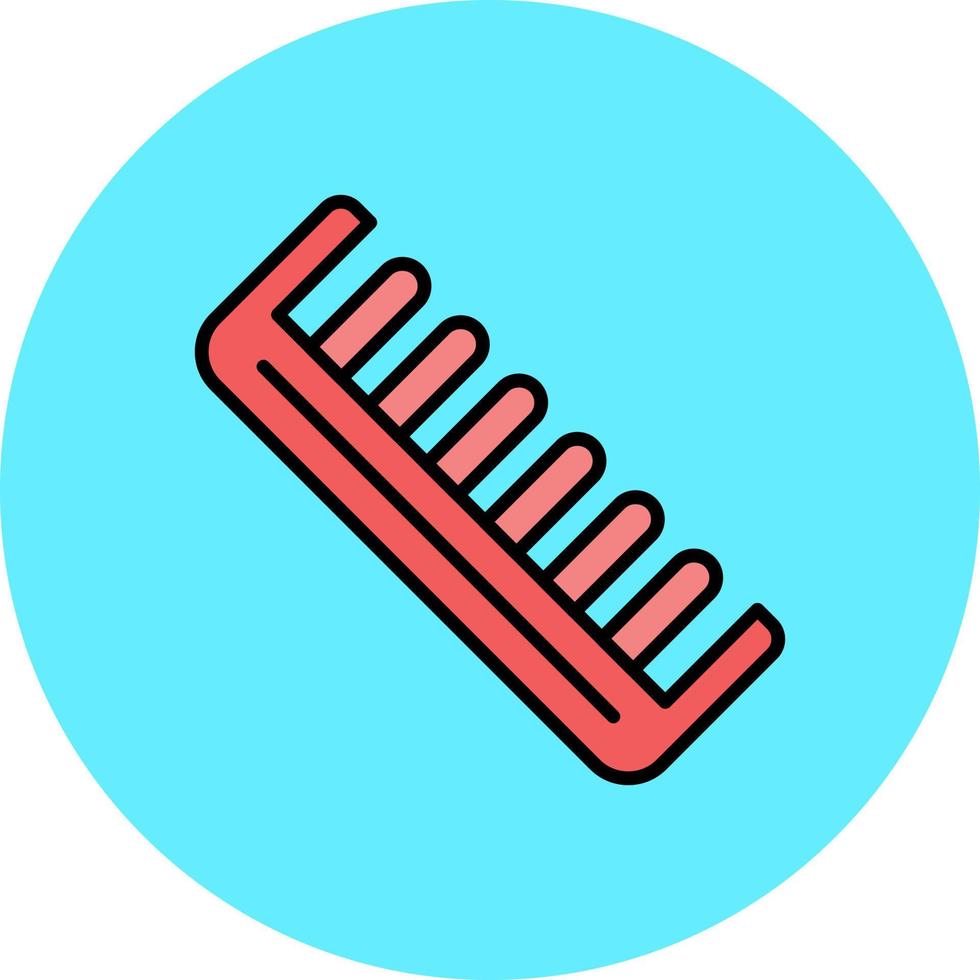 Comb Creative Icon Design vector