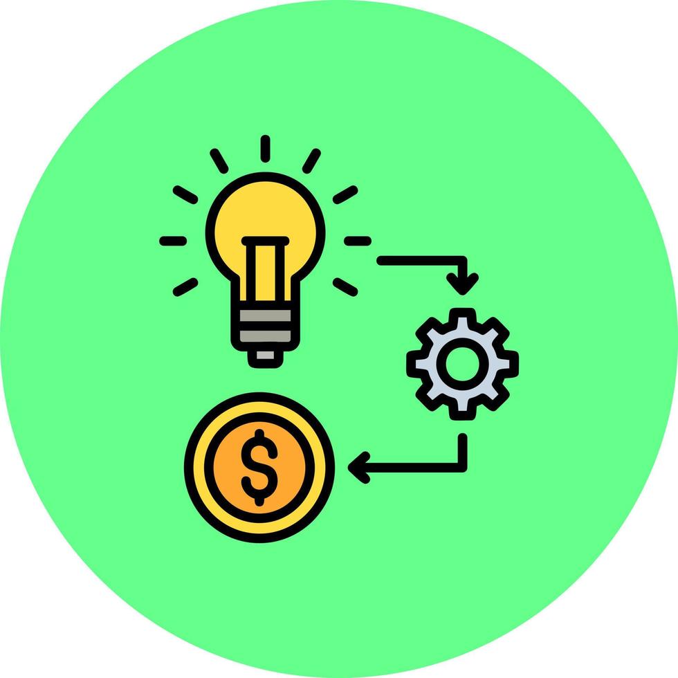 Flow Creative Icon Design vector