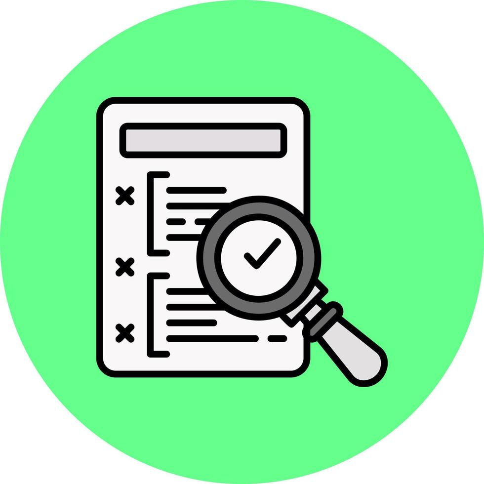 Proofreading Creative Icon Design vector