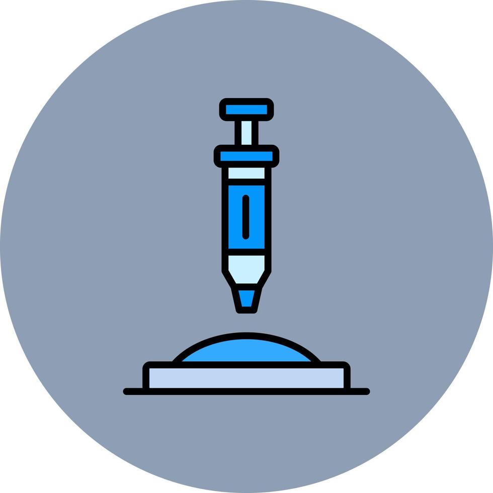 Thermal Paste Creative Icon Design vector