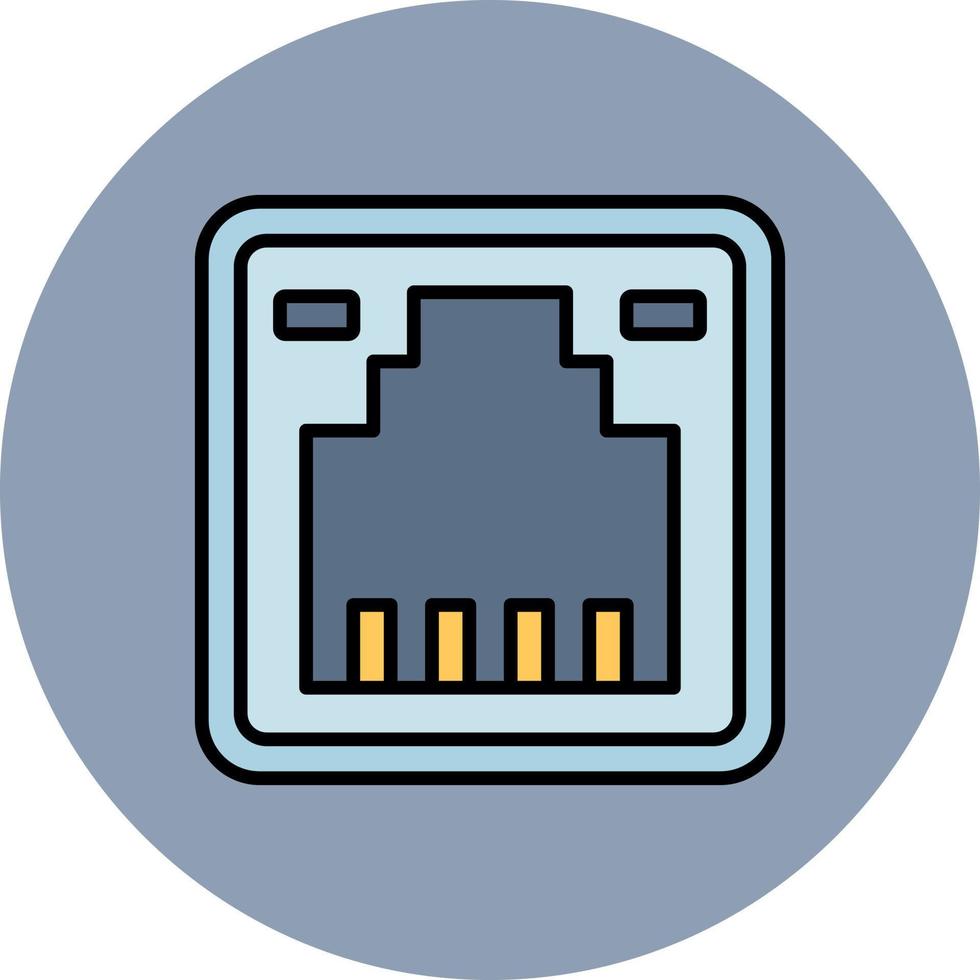 Lan Creative Icon Design vector