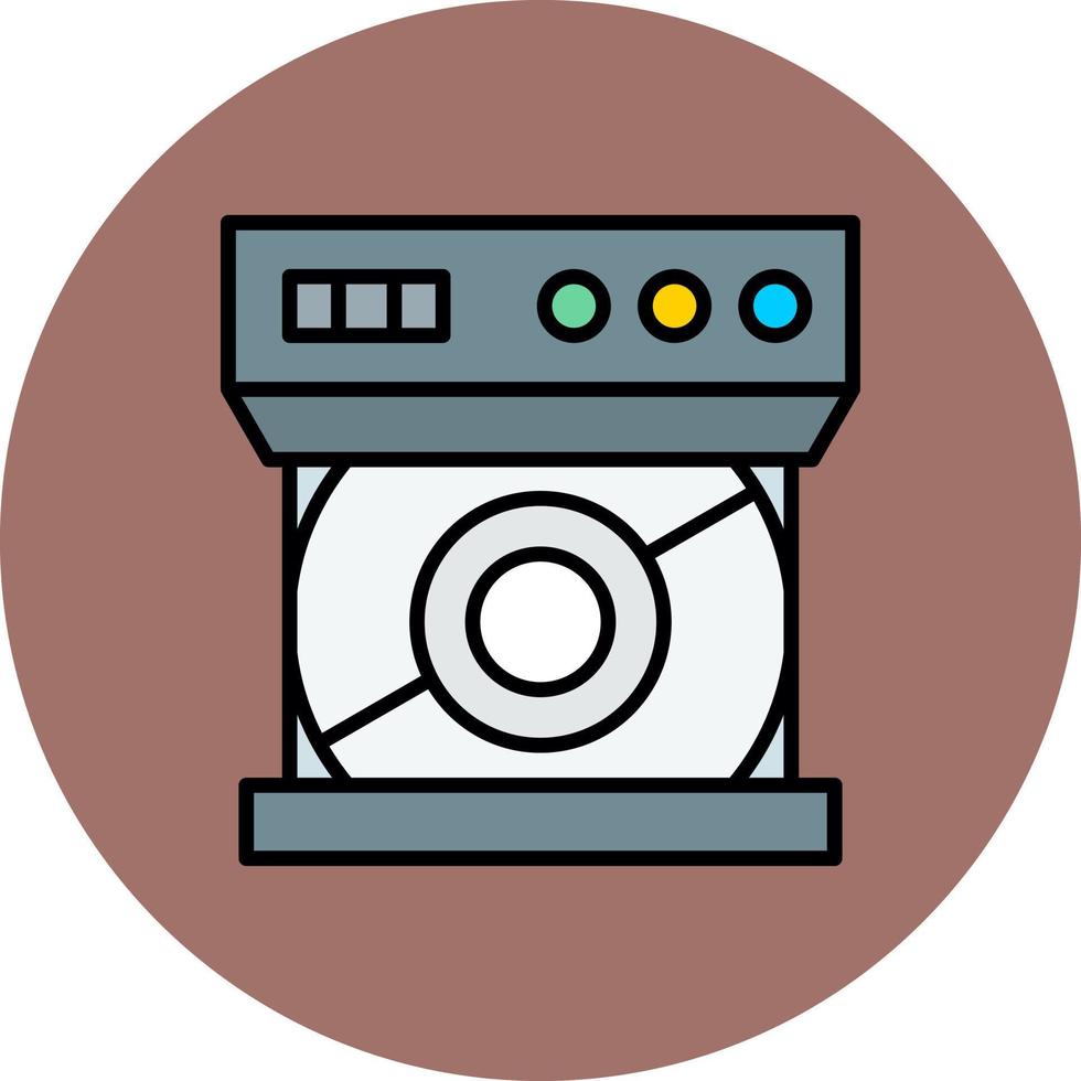 Cd Drive Creative Icon Design vector